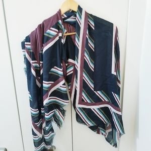 3/$45 Teal Navy Maroon Pink Pashmina Flowy Light Blanket Scarf